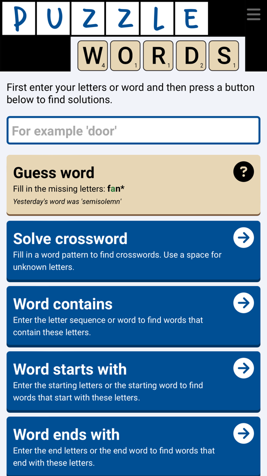 #1. Word Search & Solver (iOS) 由: Daniel Cornelis Johannes Maria van Geel