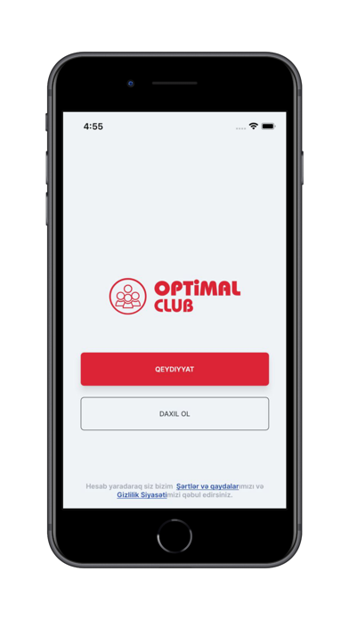 OptimalClub.az Screenshot