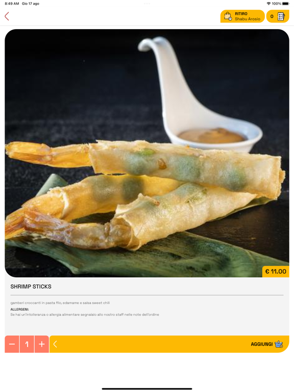 Screenshot #5 pour Shabu - il sushitalian