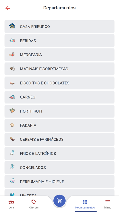 Casa Friburgo - Supermercado Screenshot