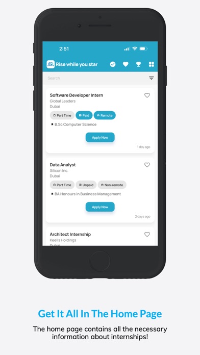 Star Rise: Internships & more Screenshot