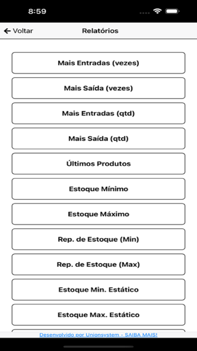 Nosso Estoque Screenshot