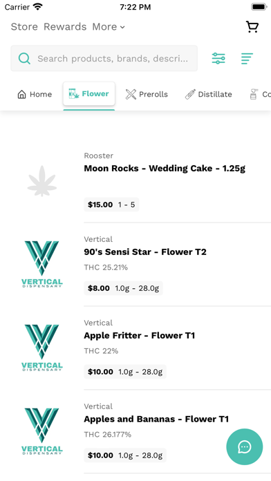 Vertical Dispensary Screenshot