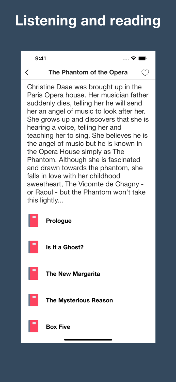 Horror and supernatural stories