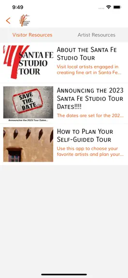 Game screenshot Santa Fe Studio Tour hack