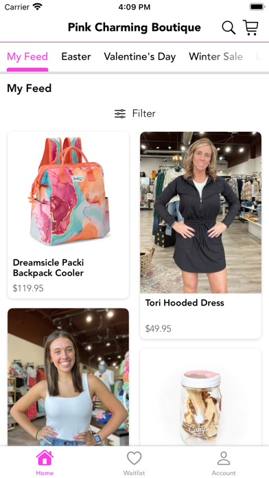 Pink Charming Boutique Screenshot