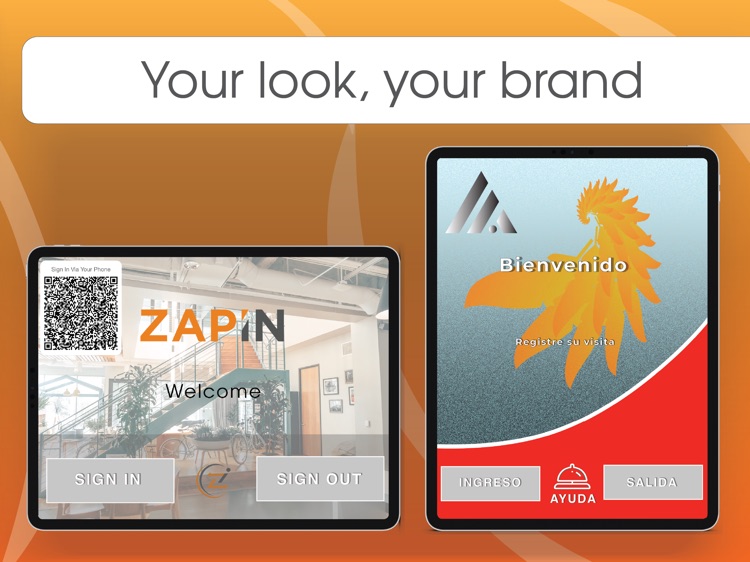 ZAP IN Visitor Reception Lobby