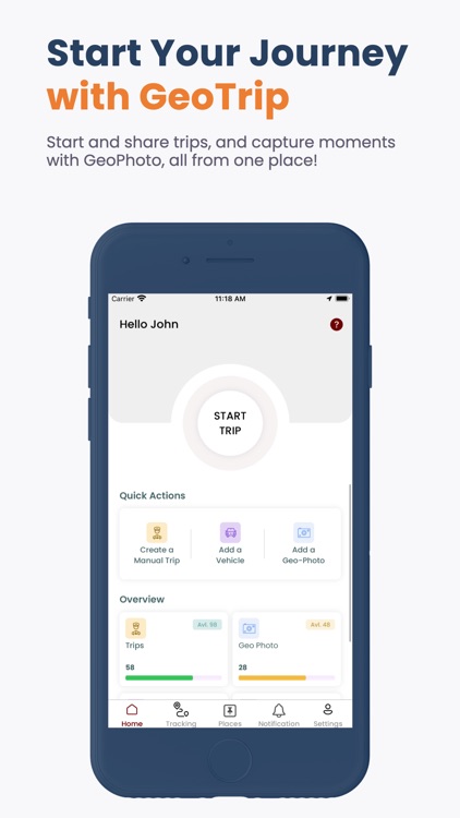 GeoTrip: Realtime Tracking App