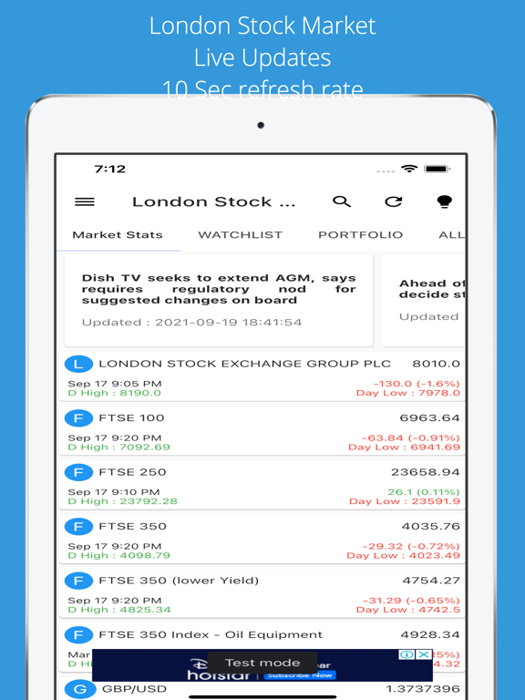 Screenshot #4 pour London Stock Market Live
