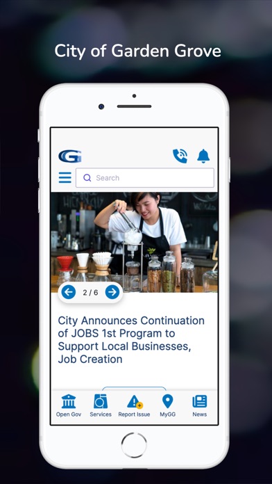 City of Garden Grove Screenshot