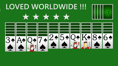 Spider Solitaire Free by Solebon screenshot 1