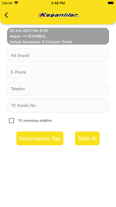 Keşanlılar Turizm Screenshot