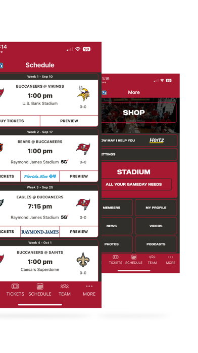 Screenshot #3 pour Tampa Bay Buccaneers Official