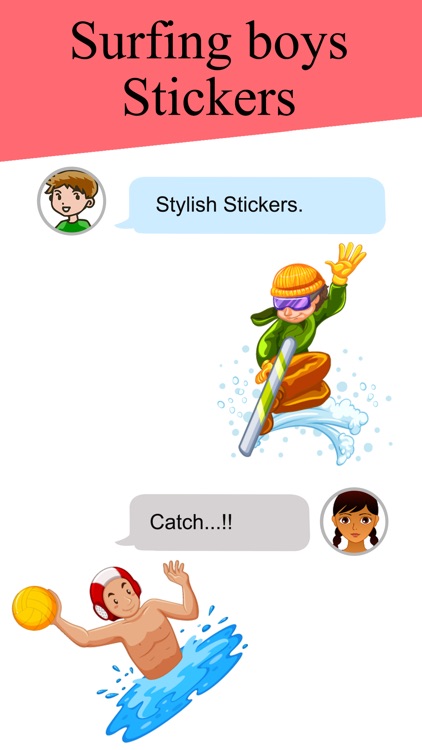 Animated Surfing Boys