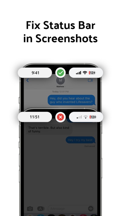 Status Bar - Screenshot Editor