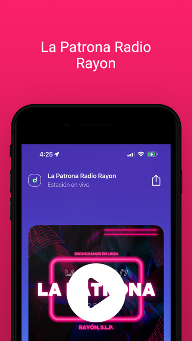La Patrona Radio Rayon Screenshot