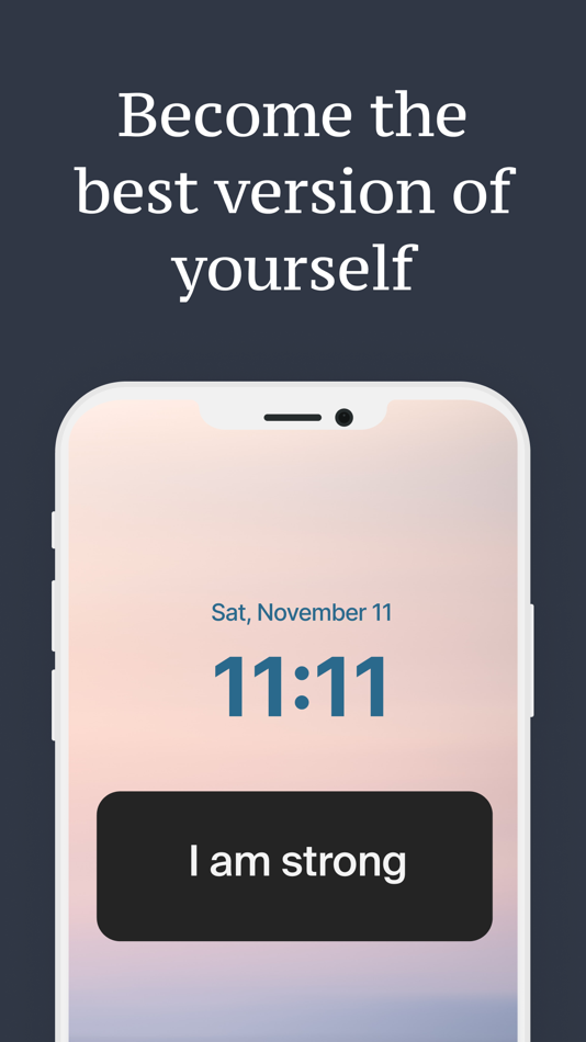 #5. Affirmation Widget * (iOS) Podle: B Gilmore, LLC