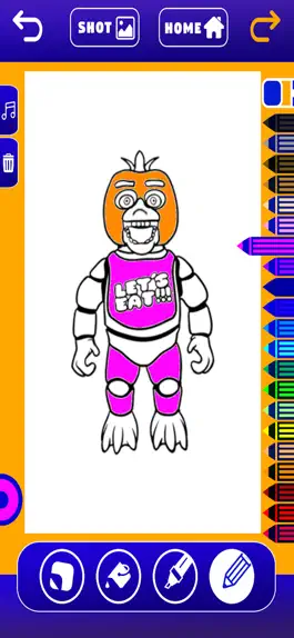 Game screenshot Security breach coloring book! hack