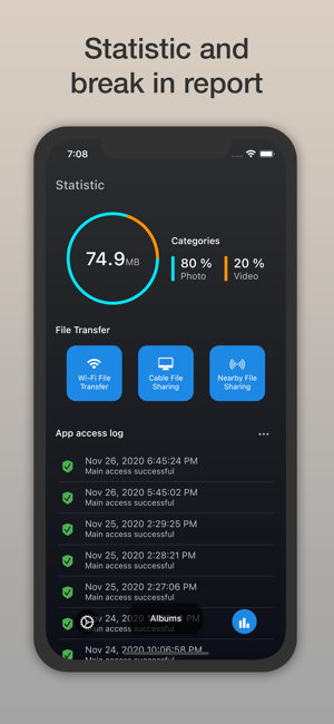 Skjermbilde for Safety Photo+Video Pro