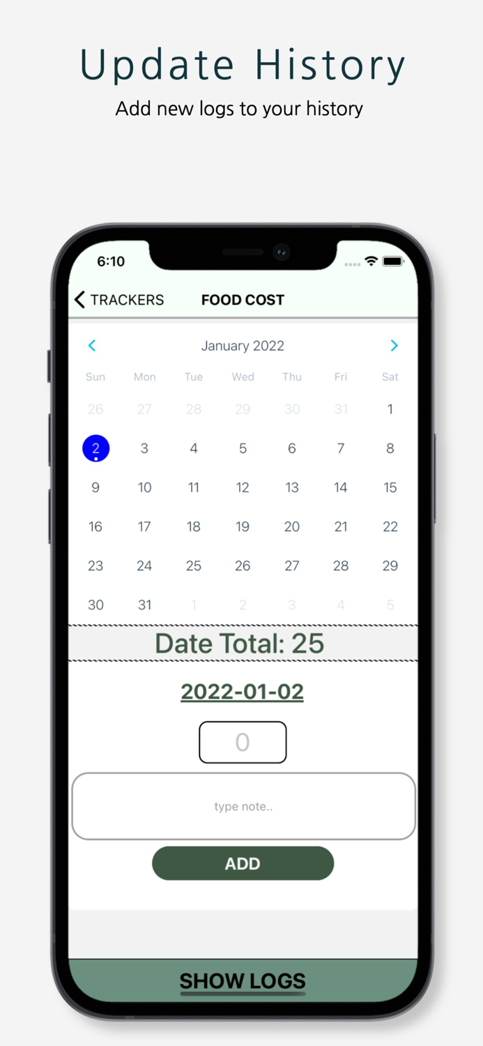 Tracker Personal Data Tracker