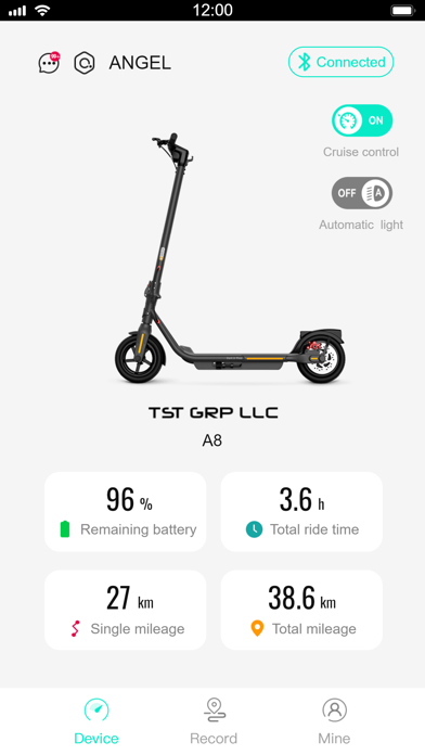 TST Ebike Screenshot
