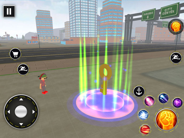 Little Hero Speaker Rope Game