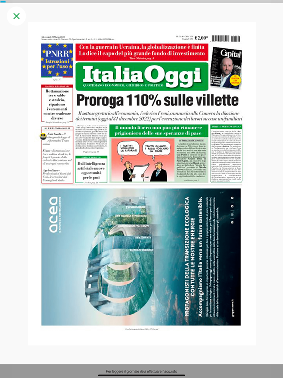 Screenshot #6 pour ItaliaOggi Digital