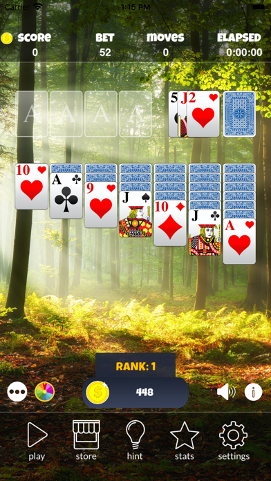 Casino Solitaire $ Screenshot