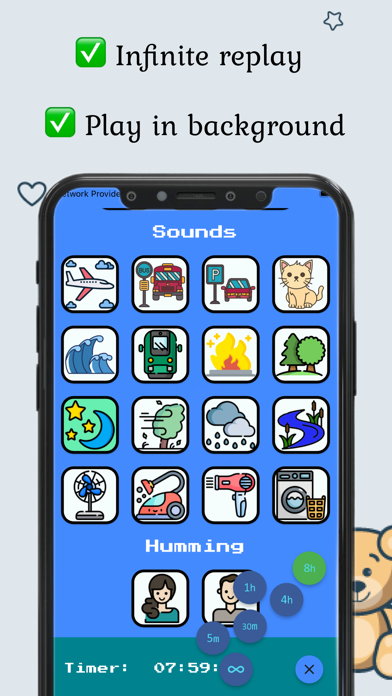 White noise: sleep, relax&rest Screenshot