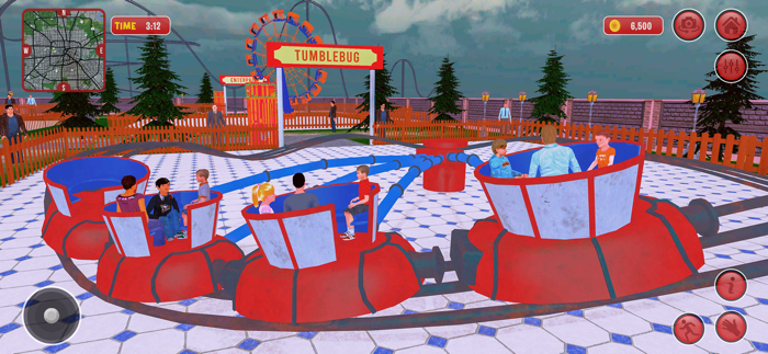 Amusement Theme Park Simulator