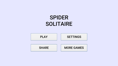 Screenshot #1 pour Spider Solitaire : Classic