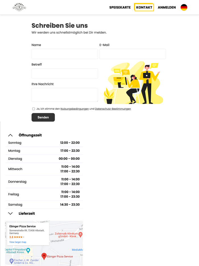 Ebinger Pizzaservice