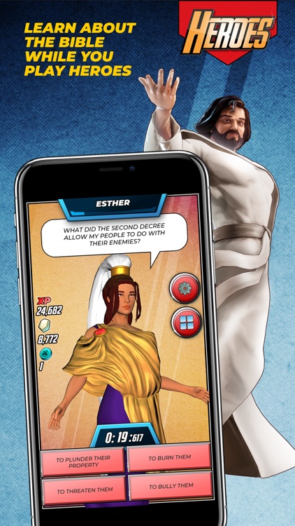 Bible Trivia Game: Heroes