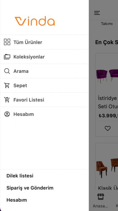Vinda Mobilya Screenshot