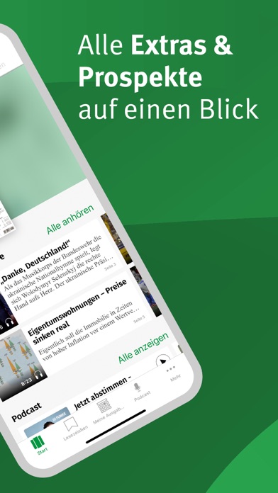 Bergedorfer Zeitung EPaper Screenshot
