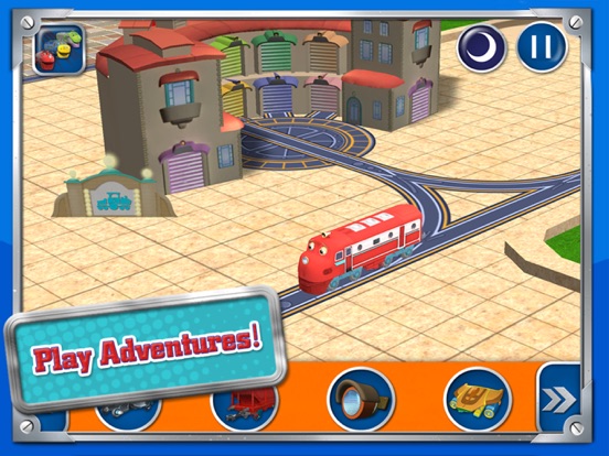 Chuggington Traintastic iPad app afbeelding 1