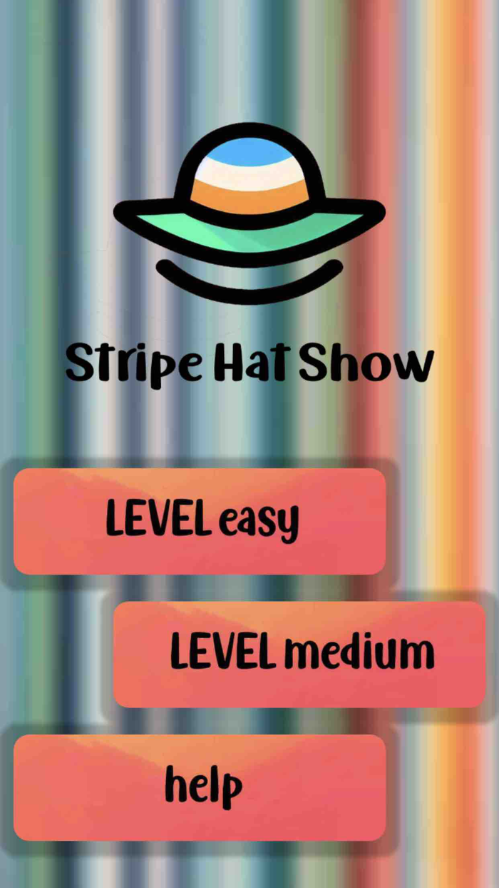 Stripe Hat Show