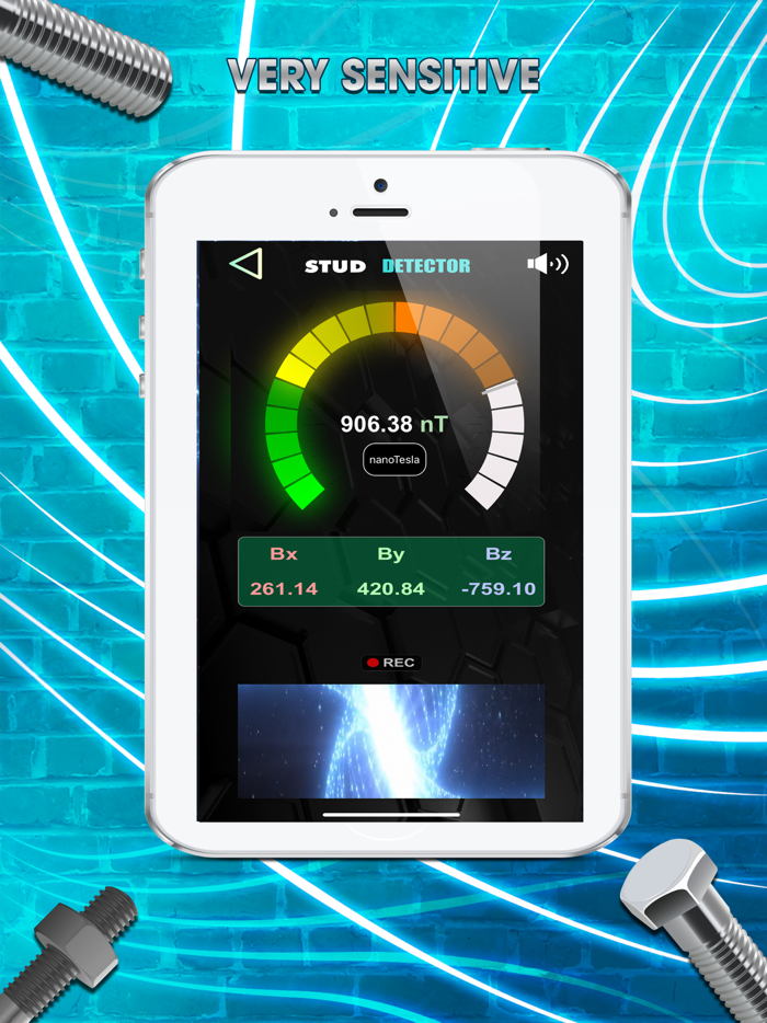 Wall Stud Magnetic Detector