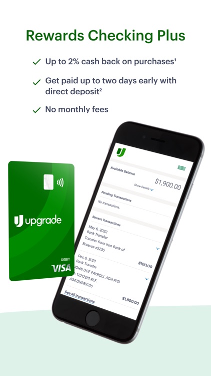 Upgrade - Mobile Banking