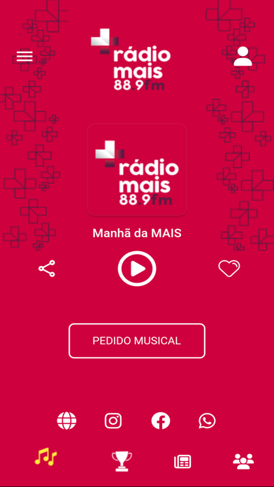 Rádio Mais Digital Screenshot