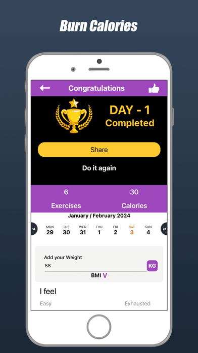 Home Workouts Body Building Screenshot