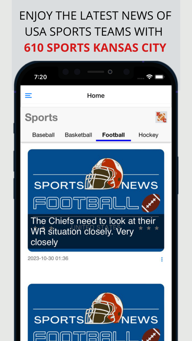 610 Sports Kansas City + Screenshot