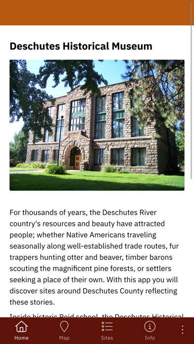 Historic Deschutes Screenshot