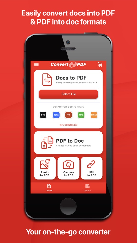 Convert to PDF, Word, PPT, Doc - 1.0 - (iOS)