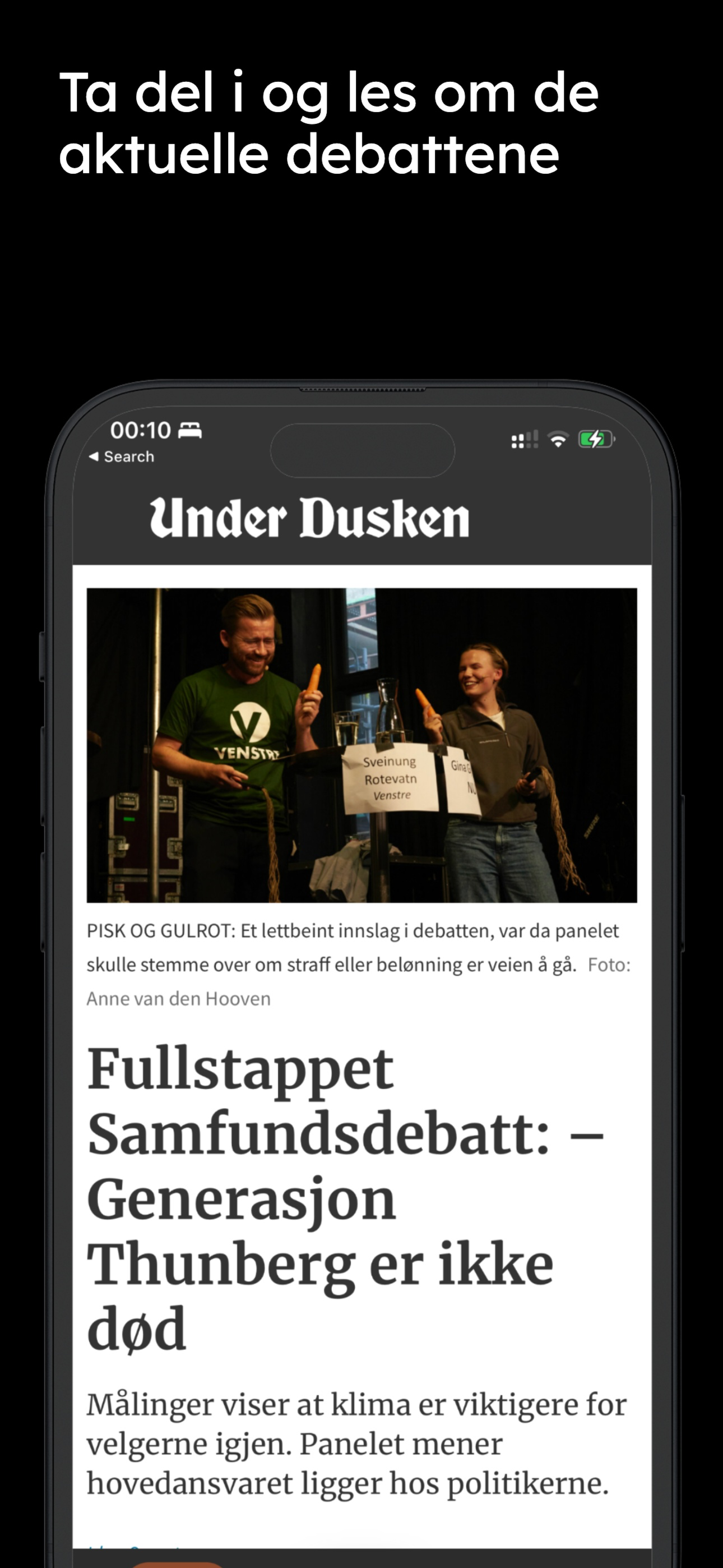 Under dusken
