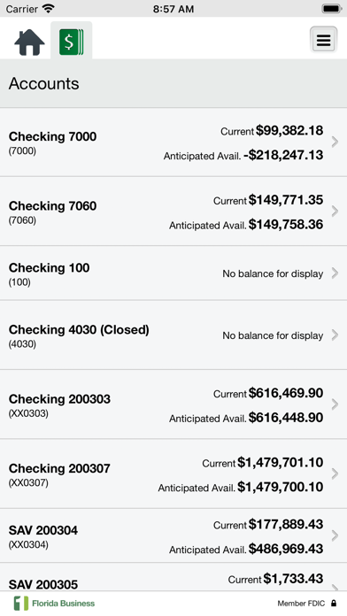 FirstBank Florida Business Screenshot