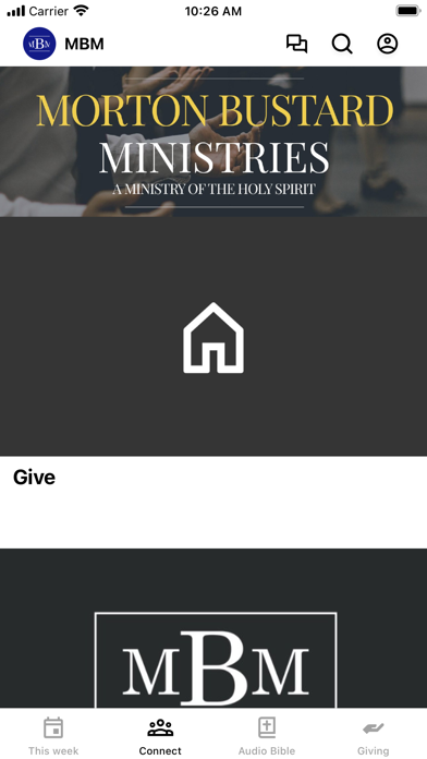 Morton Bustard Ministries Screenshot