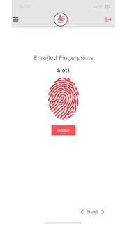 ambisecure biometric enroll iphone screenshot 1