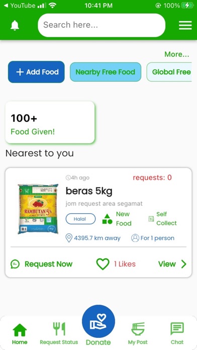 AllFreeFood Screenshot