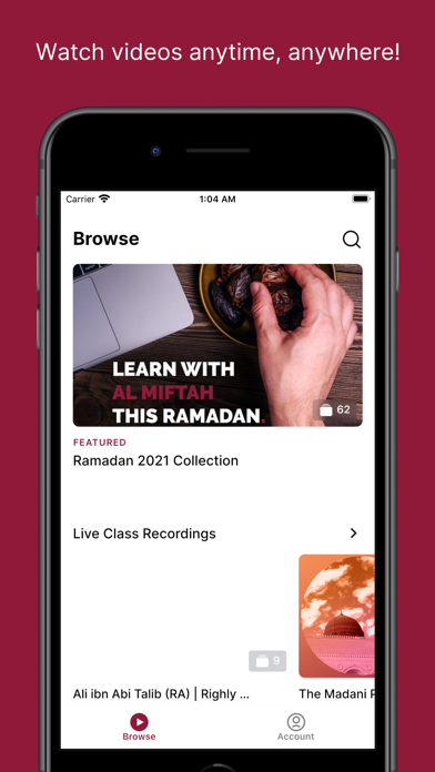 Islamic Courses: Muslim Videos Screenshot